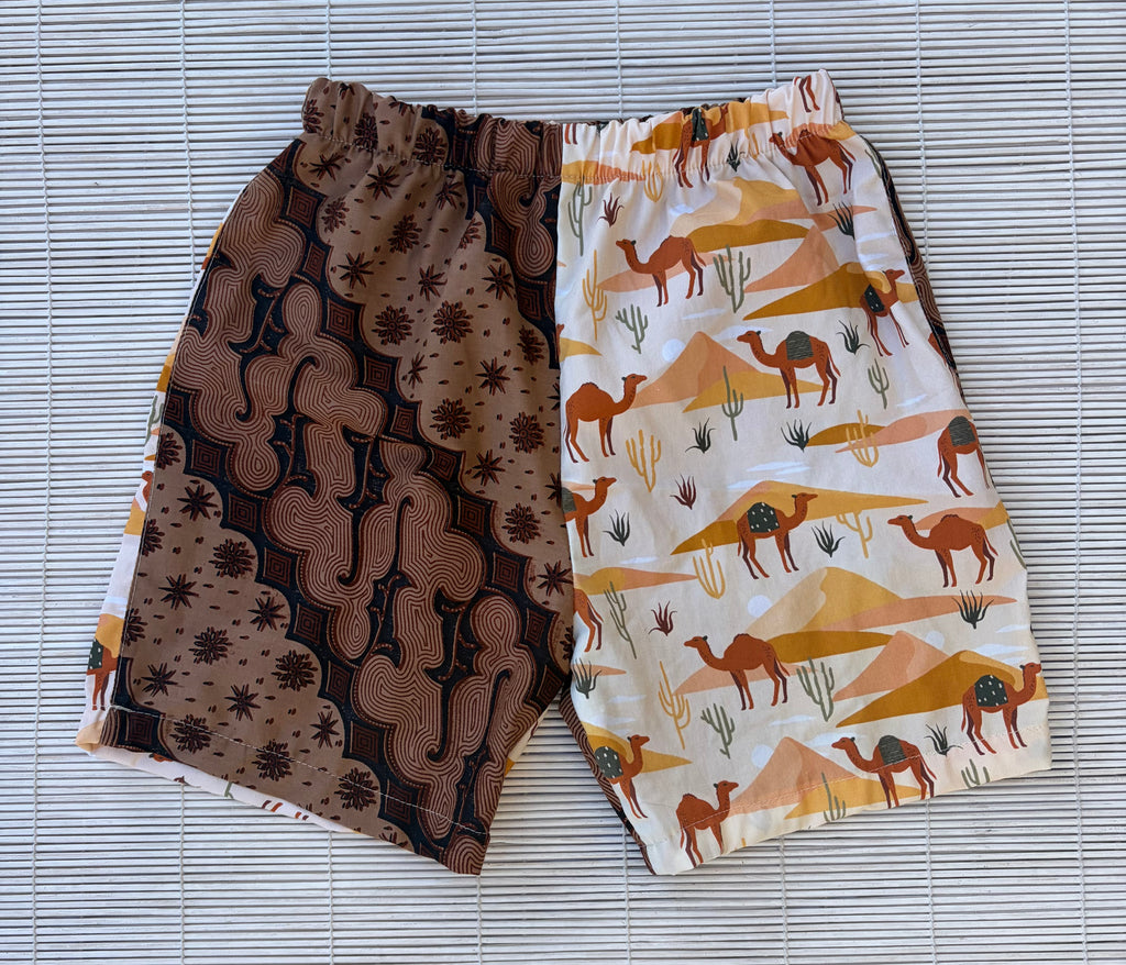 Camel Shorts Size 3