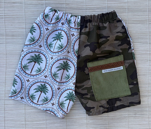 Camo Palm Shorts Size 3