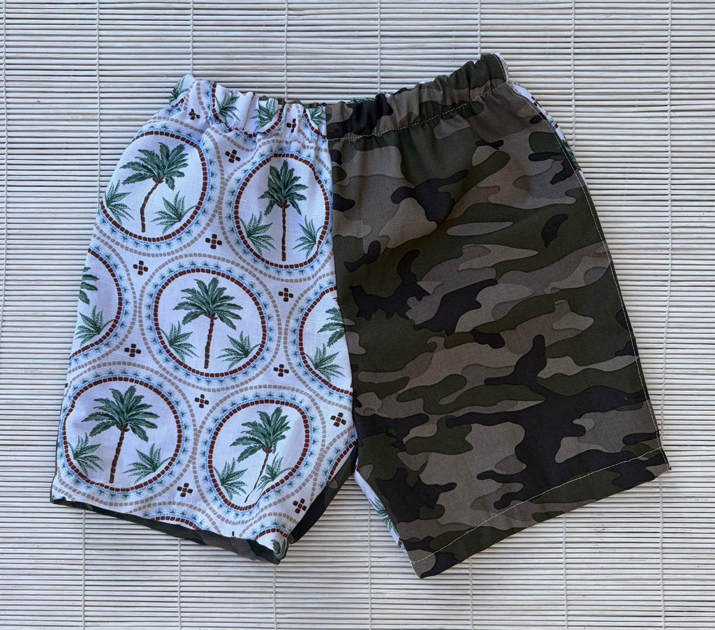 Camo Palm Shorts Size 3
