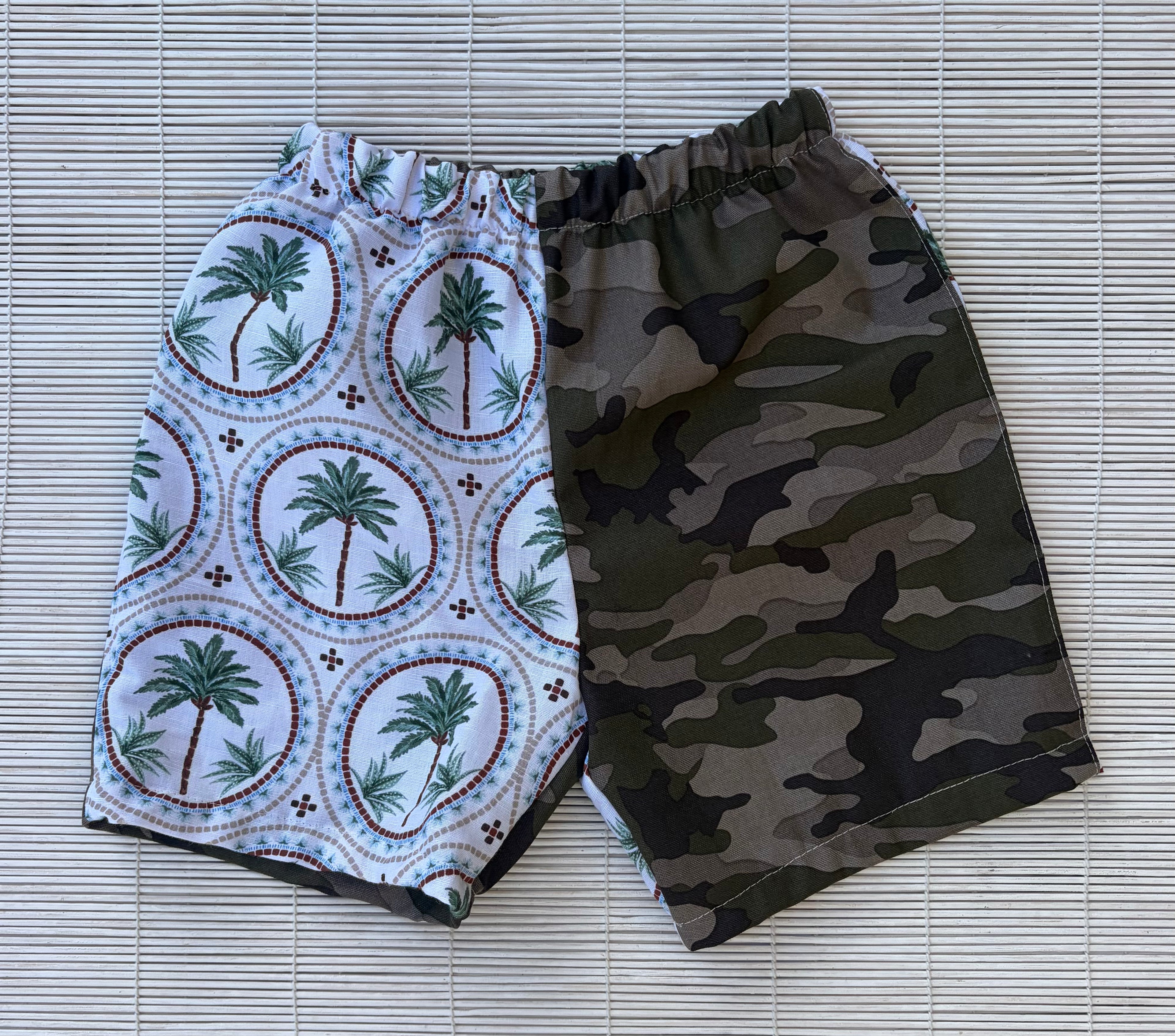 Camo Palm Shorts Size 3