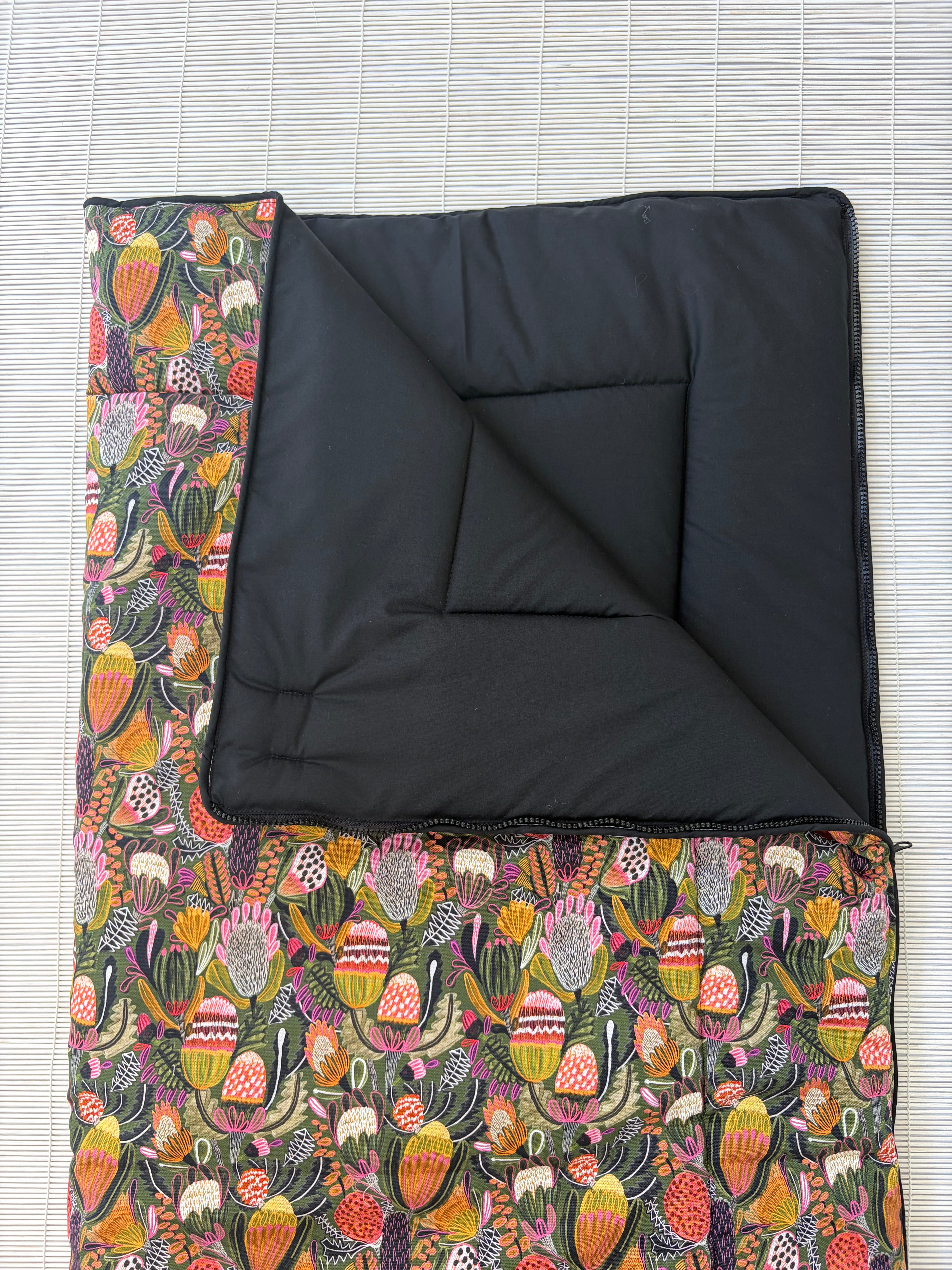 Sleeping Bag Floral Nature