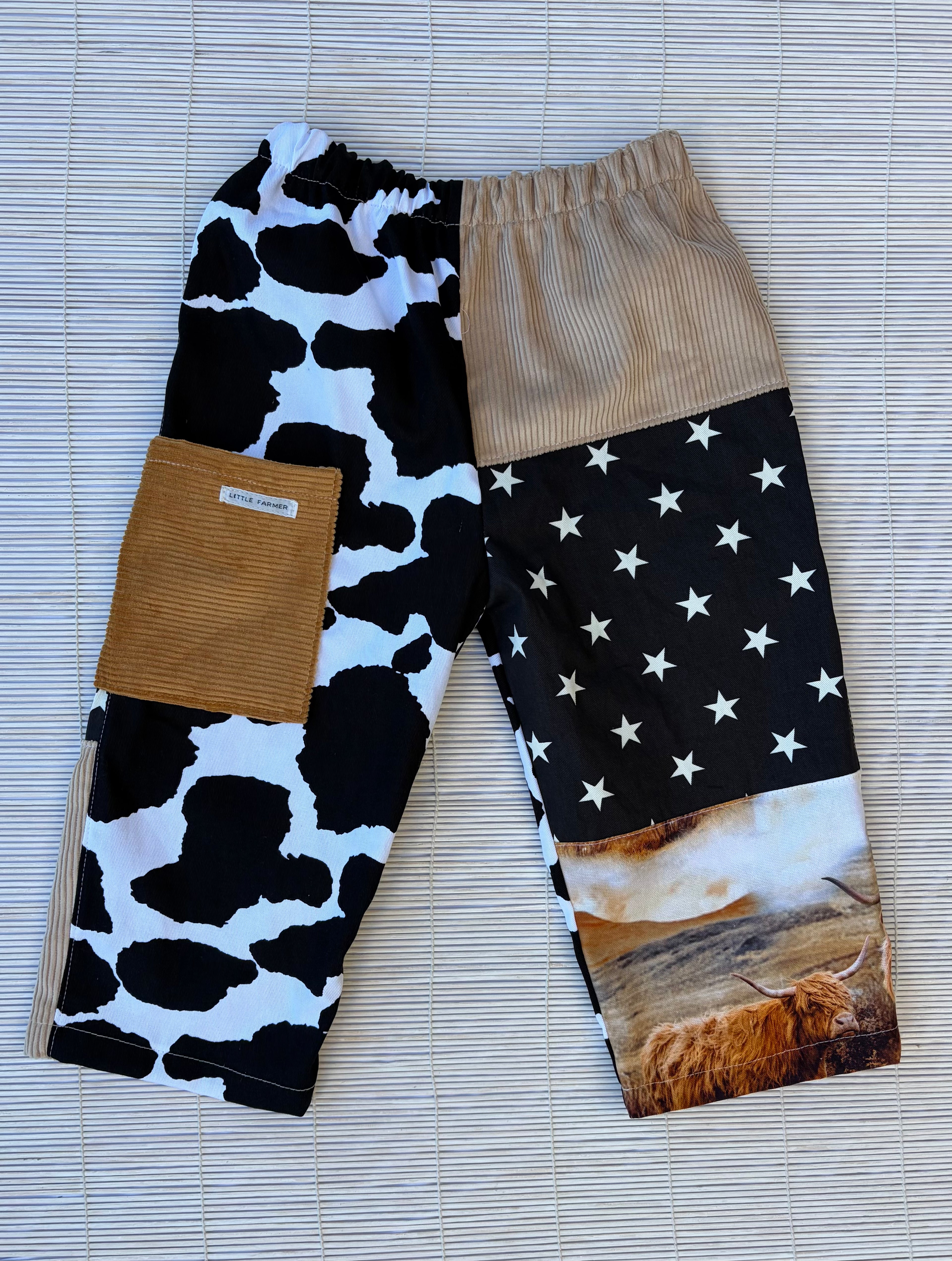 Pants Cow Size 3