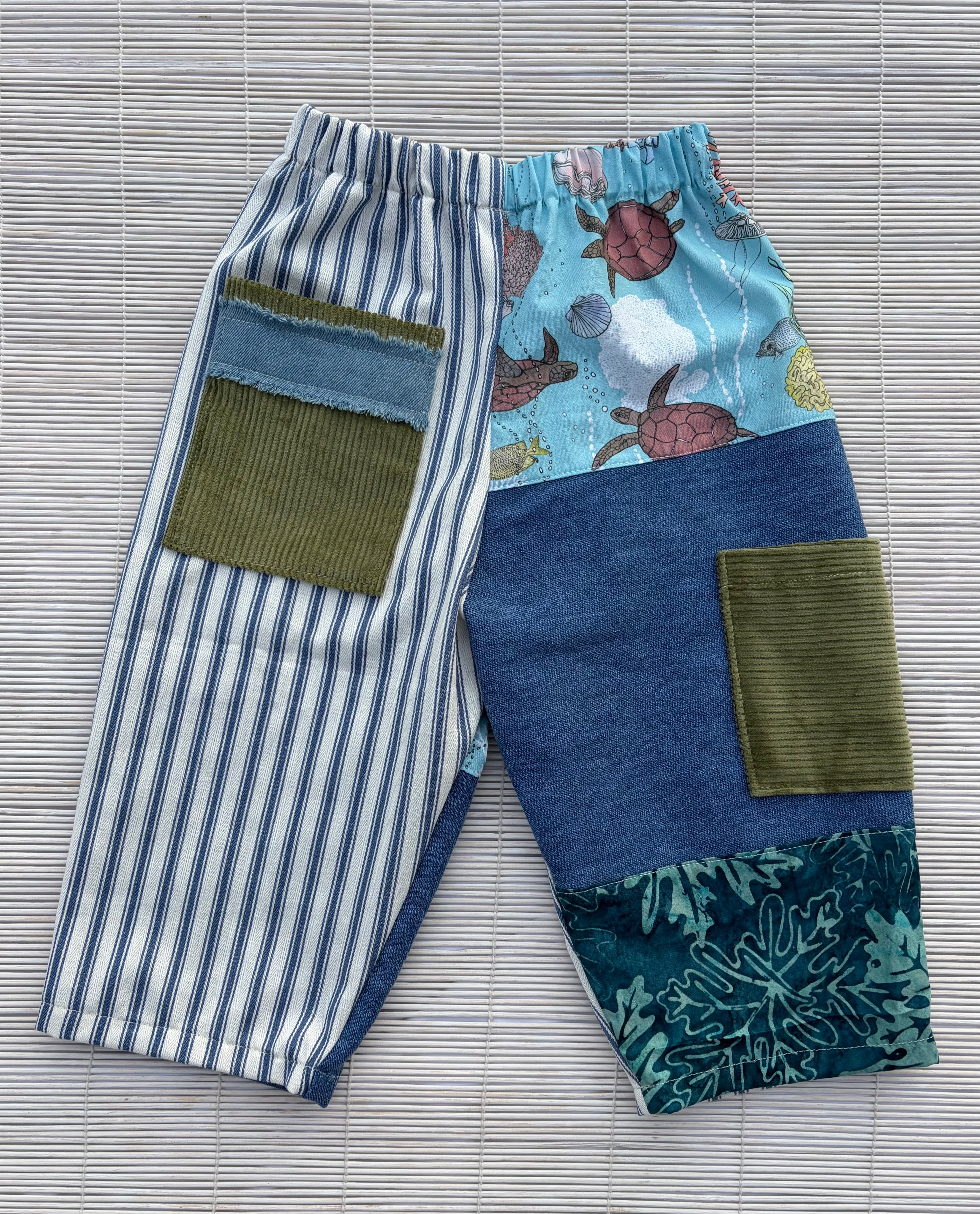 Pants Ocean Size 2
